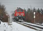 218 471-1 in Bellenberg am 08.02.2013.