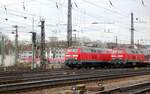 218 202-0 nach Kempten und 218 198-8 je mit Nahverkehrszug von Kempten in Ulm am 28.02.2008.