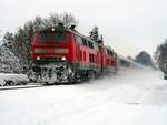 Heute kommen lauter 218er  zum Zug  und am Ende wie immer eine Strassenbahn.