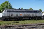 Diepholzer Kreisbahn 218 468 steht nam 23 April 2026 in deren Heimatbahnhof Diepholz.