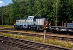 Die 261 305-7 (92 80 1261 305-7 D-SRG) eine Voith Gravita 10 BB der Saar Rail GmbH (Völklingen), bzw. die Saar Rail „80“, am 01 Juli 2025 mit einem Stahlknüppel-Güterzug bei Völklingen. Aufnahme aus einem SÜWEX-Zug heraus.

Die Voith Gravita 10 BB wurde 2010 Voith in Kiel unter der Fabriknummer L04-10006 gebaut und war als Mietlok vorgesehen. So wurde sie im Januar 2011 an die VTLT - Voith Turbo Lokomotivtechnik GmbH & Co. KG in Kiel als 92 80 1261 305-7 D-VTLT geliefert. Nach kurzen Vermietungen wurde sie im September 2011 an die Saar Rail GmbH verkauft, wo sie als Lok 80 geführt wird. 

