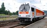 V 490-1 der HVLE Voith Maxima CC 40 in Blankenburg/Harz am 12.06.2011.