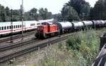 294 107-8 mit Kesselwagen in Ulm am 28.08.2002.