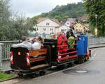 Feldbahn  Mathilda von Stoi  Nr 661 in Rechtenstein am 14.09.2013.