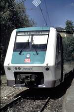 611 512-5 im Bw Ulm am Tag des Lokführers am 20.09.1997.
