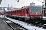 628 904-8 in Ulm nach Donaueschingen am 20.12.2022.