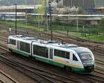642 813-6 VT 03 B trilex in Dresden Altstadt am 16.04.2015.