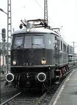 E 18 31 in Hildesheim im Mai 1990.