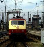 120 003-9 fährt in den Hbf Müncheneinam 08.09.1988.