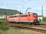 151 143-5 Schublok in Geislingen Steige am 11.09.2010.