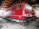 250 250-8 DR (BR 155) im Eisenbahnmuseum Weimar am 05.08.2016.