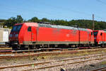 Die 185 167-4 (91 80 6185 167-4 D-DB) der DB Cargo AG ist am 07 September 2023 in der Abstellgruppe in Kreuztal angestellt.

Die TRAXX F140 AC1 wurde 2004 von Bombardier in Kassel unter der Fabriknummer 33644 gebaut.