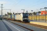 Railpool 193 827 durchfahrt am 6 September 2018 Schärding.