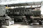 Richthalle für 194 er in München Freimann bei der Ausstellung 100 Jahre elektrische Lokomotive am 25.05.1979.