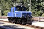 Zugspitzbahn Lok Nr.2 Bo von AEG Baujahr 1929 am 24.08.1983 in Grainau, heute als Denkmal in Garmisch-Partenkirchen.