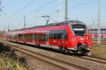 442 840-5 als S3 von Gstrow nach Warnemnde-Werft bei der Einfahrt im Rostocker Hbf.10.10.2015