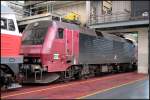 Railion EA 3011 abgestellt in der gro�en Halle (135 Jahre Werk Cottbus, Cottbus 19.09.2009)