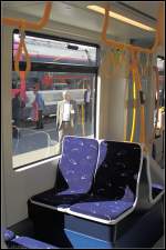Inneneinrichtung der FLEXITY 2 f�r Blackpool, UK auf der InnoTrans 2012 in Berlin