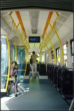 Inneneinrichtung der Pesa Twist f�r MPK Czestochowa auf der InnoTrans 2012 in Berlin