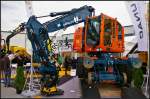 Zweiwege-Fahrzeug UNAC Rail 22TRR im Einsatz bei dem d�nischen Infrastrukturunternehmen Aarsleff Rail.