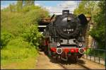DR 44 1486-8 mit Pendelzug in Magdeburg Neustadt, 10.05.2015    Im Jahr 1943 von Schneider gebaut und als 44 1486 �K an die DR ausgeliefert.