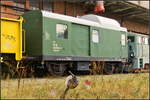 Alter Weichenhebel, alter Pwg: 40 50 DR 940 0343-2 stand w�hrend des Familienfest am 08.09.2018 der Magdeburger Eisenbahnfreunde e.V.
