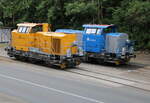 650 137 und 650 077 waren am Mittag im Rostocker Fracht und Fischereihafen abgestellt.13.07.2024