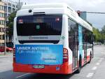 Mercedes Citaro II BZH der Hamburger Hochbahn AG in Hamburg.