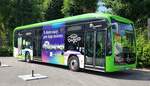 =MB Citaro von RhoenEnergie als Pr�sentationsobjekt bei der Festveranstaltung 200 Jahre Landkreis Fulda bei Schlo� Adolphseck im Juni 2022