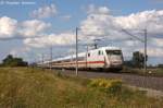 401 004-7  M�hldorf a.Inn  als ICE 692 von M�nchen Hbf nach Berlin Hbf (tief) in Vietznitz.