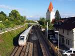 ICE 4 in Lonsee am 03.07.2020.