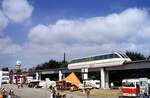 Der Transrapid 05 bei der IVA Hamburg im September 1979.