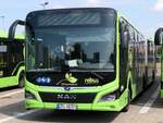 MAN Lion's City EfficientHybrid von Regionalbus Rostock in Rostock.
