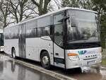Setra 412 UL der Verkehrsgesellschaft Ludwigslust-Parchim mbH in Plau am See.