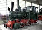 B-Schmalspurlok im LHB Museum im Februar 1980 in Salzgitter-Watenstedt.
