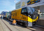   LINSINGER Schienenfrszug MG11 prsentiert auf der InnoTrans 2018 in Berlin (18.09.2018).