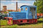 WL 1 in Magdeburg Neustadt, 10.05.2015
<br><br>
Gebaut wurde die Lok vom Typ N2 bei LKM 1952 und wurde an das VEB Fleischkombinat Magdeburg ausgeliefert. Beim Familienfest der Magdeburger Eisenbahnfreunde stand der Rangierdiesel auf einem Seitengleis am Handelshafen.