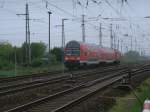 RE 92205 Stralsund-Neustrelitz verlie�,am 19.Mai 2013,Stralsund passierte den Abzw Stralsund R�gendamm(Srg).