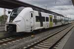 Am grauen 21 September 2025 steht SBH 3464 004 whrend ein Probebetrieb in Celle.
