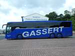 Setra 416 GT-HD von Gassert Reisen aus Deutschland im Stadthafen Sassnitz.