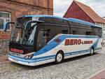 Setra 515 HD von Berg aus Deutschland in Burg Stargard.