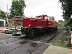 251 901 unterwegs,kurz vor dem Regenschauer,am 06.Juni 2025,in Putbus.