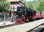 99 7240-7 hat in Alexisbad Wasser nachgefüllt am 26.07.2019.