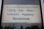 GleisGl�ck SDZ(Leipzig-Warnem�nde-Leipzig)am 20.06.2026 in Warnem�nde.
