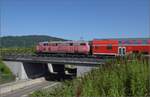 Nur f�r kurze Zeit: Fast historischer Grossdiesel an zwei Stellen in der Schweiz.