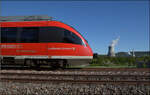 Ade Dieselloch am Hochrhein.

644 037 und 644 058 (im Bild) bei Dogern. April 2026.