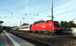ÖBB 91 81 1116 258-5 A-ÖBB mit Schub am Eurocity in Amstetten am 02.10.2021.