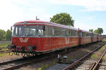 25 Jahre Moorexpress: EVB 116 am 10.05.2025 in gnarrenburg.