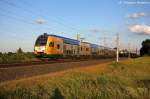 ET 445.113 (445 113-4) ODEG - Ostdeutsche Eisenbahn GmbH als RE2 (RE 37379) von Cottbus nach Bad Kleinen in Vietznitz.