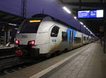 4748 809 stand am Morgen des 27.12.2025 als OstseeExpress im Rostocker Hbf.